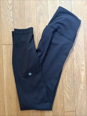 Lululemon Wunder Train HR Tight 25” Black Size 4